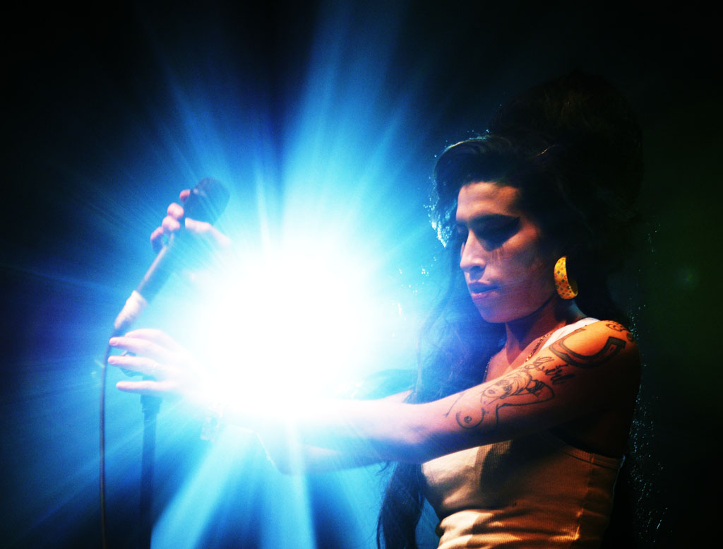 Music festival Eurockeennes de Belfort 2007.US singer Amy Winehouse performing live